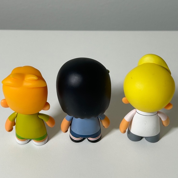 Kidrobot Series 1 Bob's Burgers Mini Figures 3" Ollie Tina Hugo Set of 3 (21C) - Picture 3 of 7
